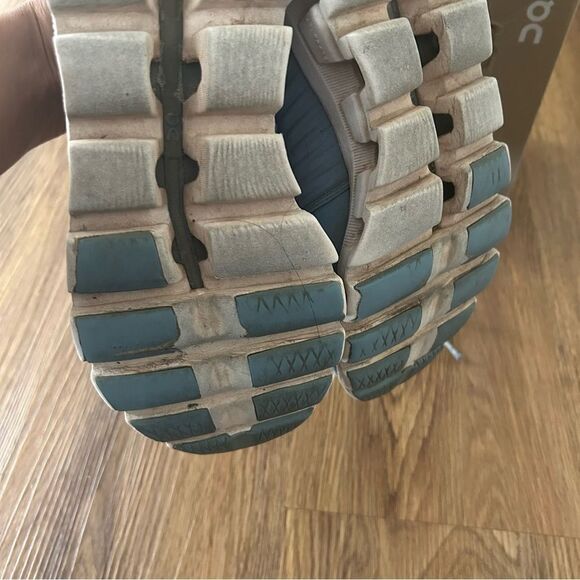 ON CLOUDSWIFT blue athletic training running lace up shoes sneakers women’s 6.5 - Picture 5 of 8